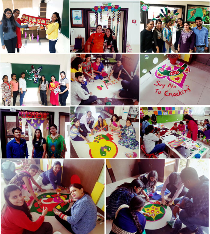 rangoli-making